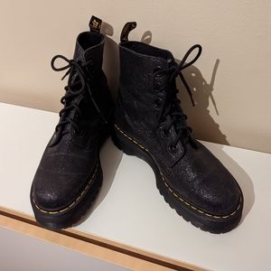 Dr Martens Molly Glitter Boots